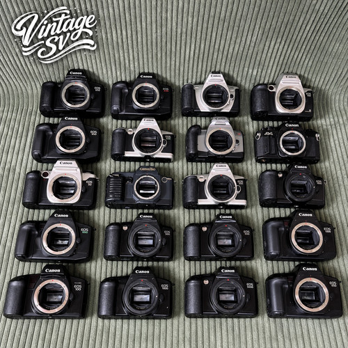 20x canon vintage film slr - vintage,