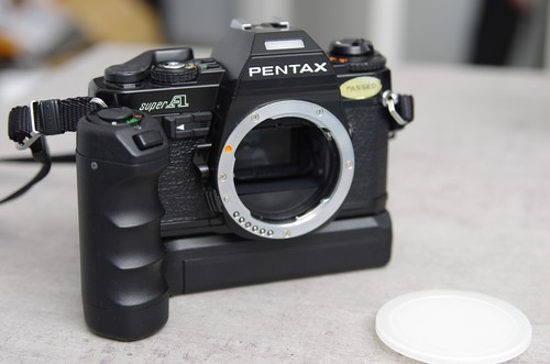 Pentax super winder - a, +
