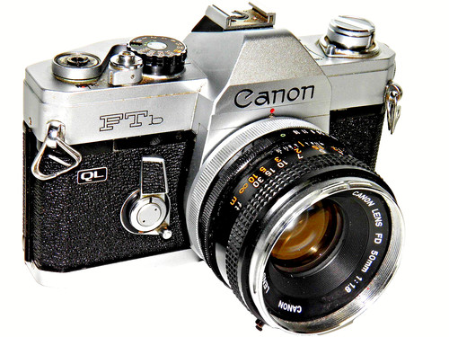 Canon ftb objektiv - +,
