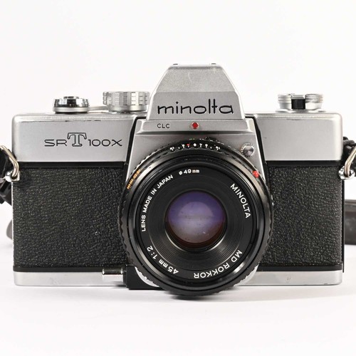 Minolta 100x md rokkor - t,