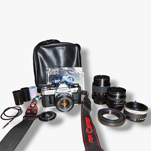 Canon ae1 35mm film - canon,